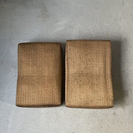 小さめ柳行李 35cm 古い文庫行李 飯行李 平箱 小箱 ヴィンテージクラフト 昭和初期