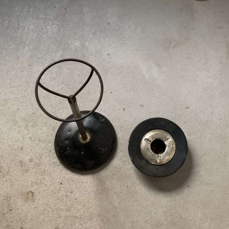 古いスタンド灰皿 真鍮アッシュトレイ 喫煙ツール タバコツール