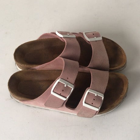 BIRKENSTOCK ビルケンシュトック Arizona SFB  アリゾナ ソフトフットベット ローズ(ライトピンク) size 37 (24cm) 中古品