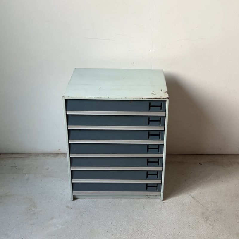 PLUS LETTER CASE プラスレターケース 7杯小引き出し A4 スチール引出し