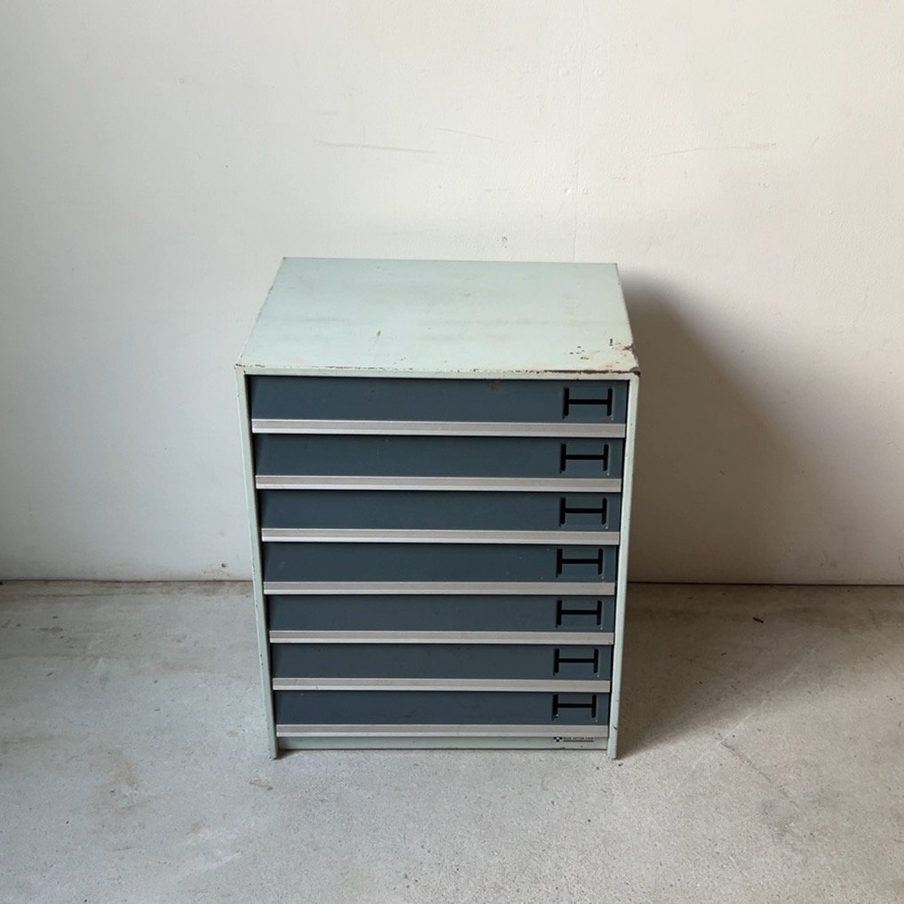 PLUS LETTER CASE プラスレターケース 7杯小引き出し A4 スチール引出し