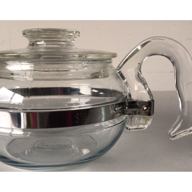 PYREX パイレックス オールドパイレックス 耐熱ガラス ティーポット