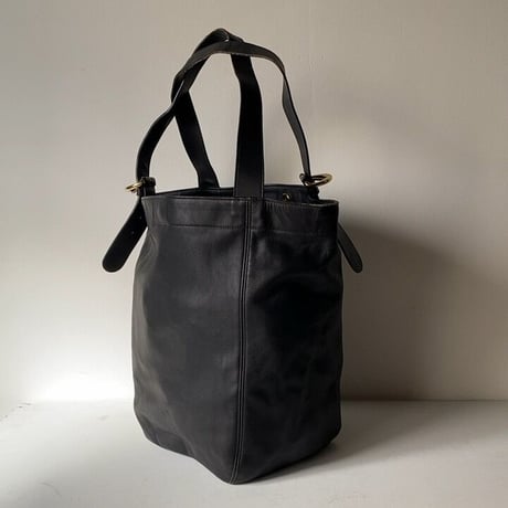 COACH オールドコーチ レザートートバッグ No.K5G-4082 グローブレザー ブラック 真鍮金具 ヴィンテージバッグ made in USA