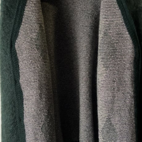 NEEDLES ニードルズ モヘアカーディガン ダイヤモンド ビリジアン/ピンク/クリームイエロー　size L メンズ  NEPENTHES ネペンテス 中古美品