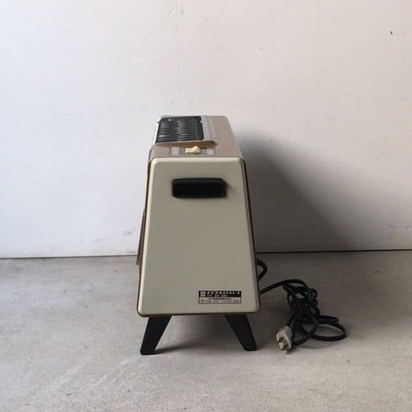 National ナショナル  クラシック 電気ストーブ WIDE600 DS-32N ヴィンテージ家電 コヨーテ・ミリタリーカーキ  ロゴもコヨーテ  中古極美品