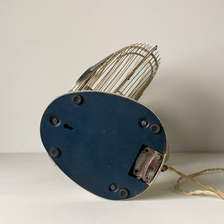 NATIONAL ELECTRIC FAN　ナショナルエレクトリックファン 1950〜60年代 ヴィンテージ扇風機 オールド家電 ライトグレー 単色 3段階調  良品
