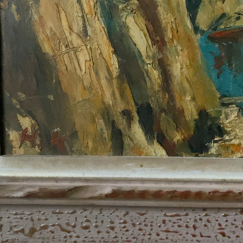 60年代油絵絵画額縁