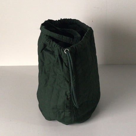 NAPRON ナプロン  QUILTING PATIENTS BAG キルティングペーシェンツバッグ  グリーン   新品同様  中古極美品. 日本製