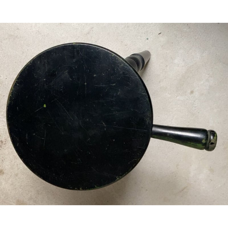 飛騨産業 キツツキ マーク ミルクスツール 持ち手付作業椅子 小さい丸