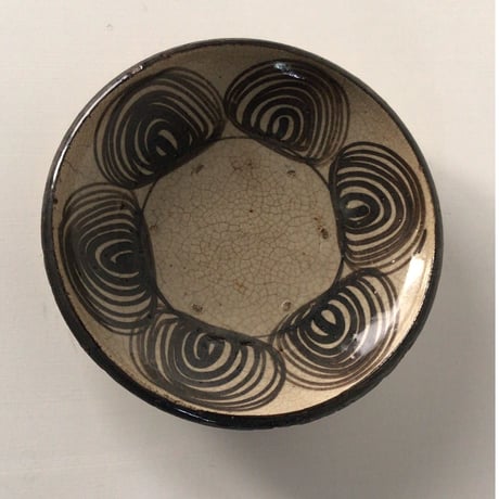 古瀬戸  馬の目  大皿 26.5cm    実用古美術 骨董品  古民藝 江戸後期〜明治期
