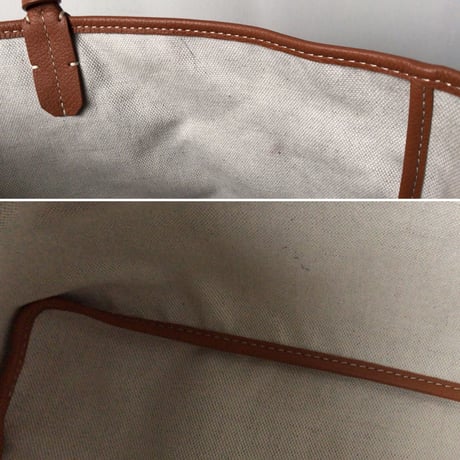 GOYARD ゴヤール  サンルイPM  ポーチ付トートバッグ ノワール(ブラック)×ナチュラル  2020年1月 購入品