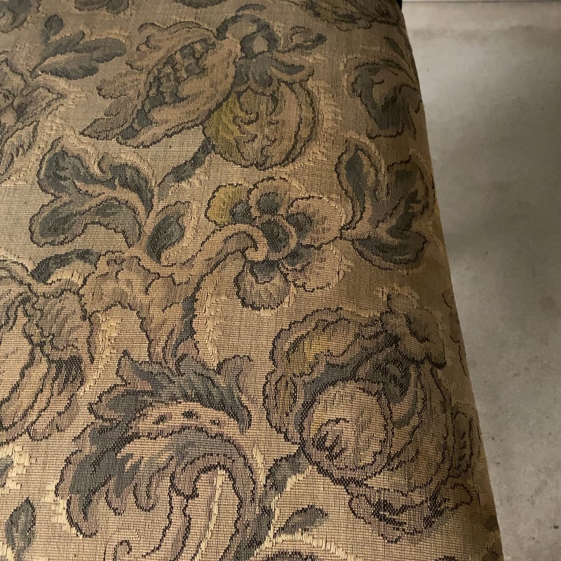 B 昭和初期 アンティークチェア ゴブラン スプリング入り 木製