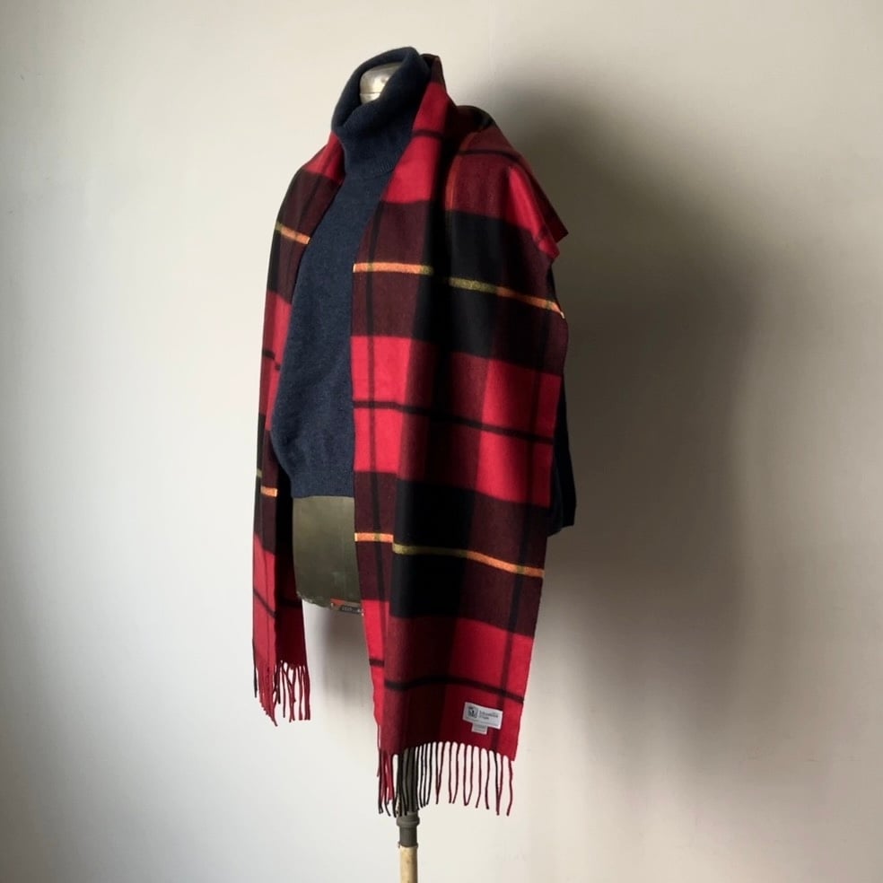 【新品】Johnstons of Elgin カシミヤ 中判ストール Johnstons of Elgin（ジョンストンズ オブ エルガン） ジョンストンズ