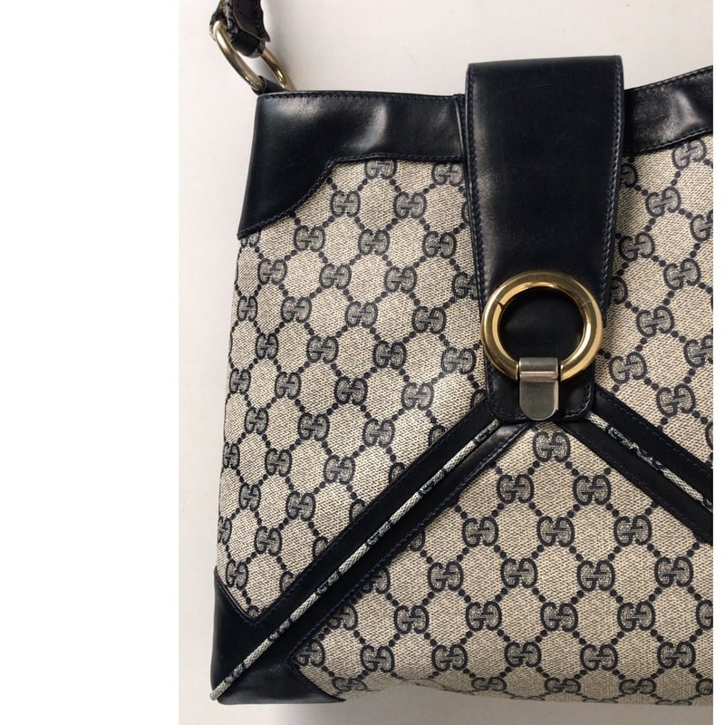GUCCI グッチ オールドグッチ コーティングGGキャンバス/レザー GUCCI グッチ オールドグッチ コーティングGGキャンバス/レザー
