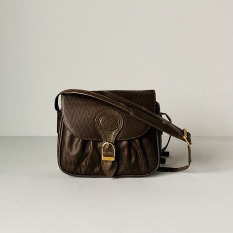 VALENTINO オールドヴァレンチノのミニミニショルダーバッグ  幅約17cmの小さめポシェット ヴィンテージバレンチノ