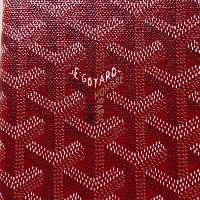 GOYARD ゴヤール 手帳カバー ルージュ 赤 ボルドー