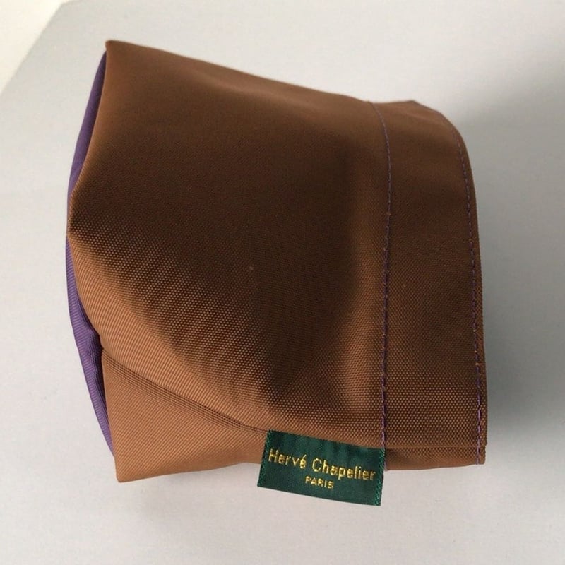 Herve Chapelier エルベシャプリエ 927N ブラウン/パープル Herve Chapelier エルベシャプリエ 927N ブラウン/パープル