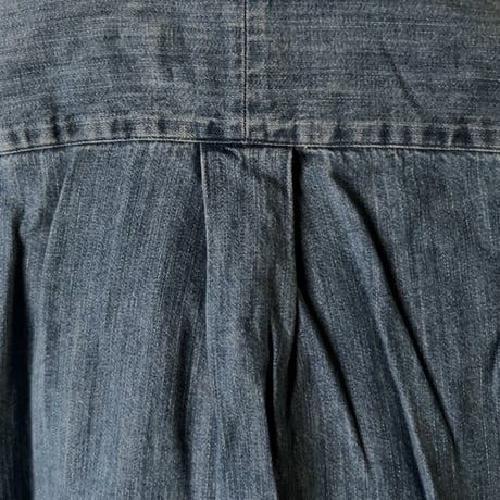 RALPH LAUREN ラルフローレン デニムシャツ シャンブレーシャツ ボタンダウン ポニー刺繍  size SP  POLO ポロ 中古美品