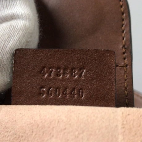 GUCCI グッチ  GGスプリーム  コーティングキャンバス  2way ハンドバッグ  2018年製品    ミニトート  473887  中古極美品【ゴバツールズ】