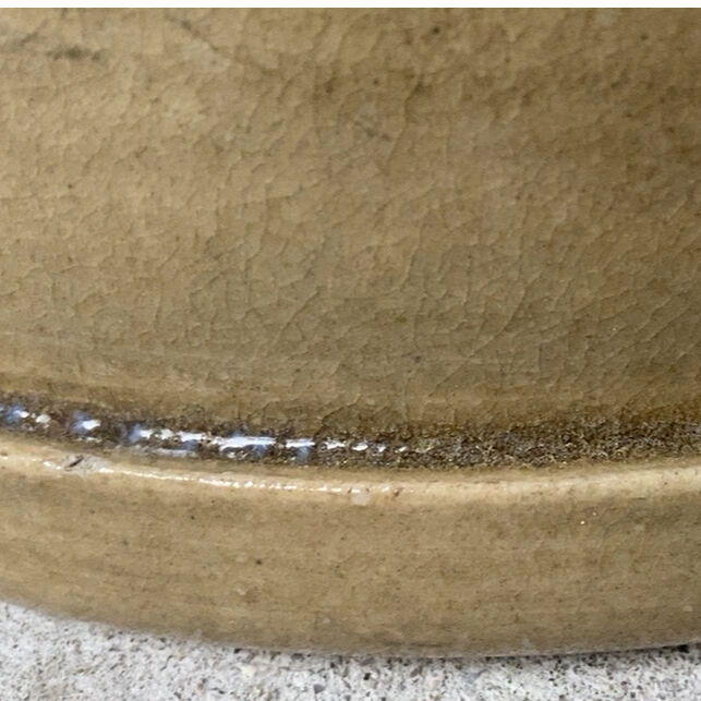 古い特大こね鉢39.5cm 民藝鉢 昭和期 古甕 大瓶 メダカ鉢 睡蓮鉢