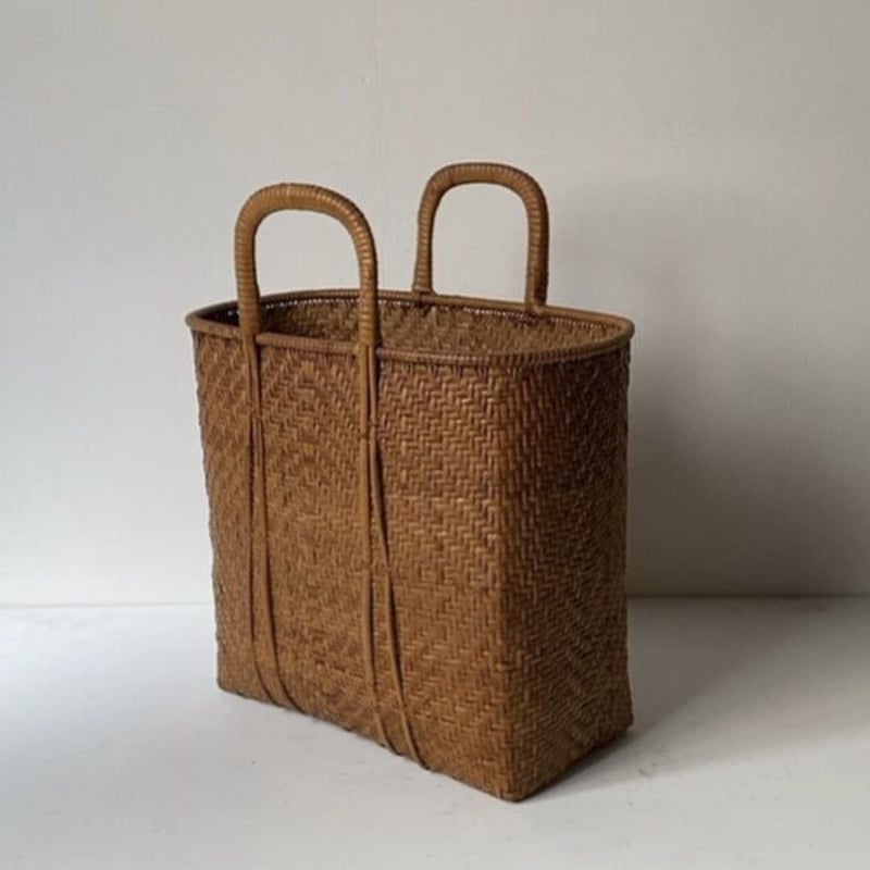 1960s vintage 籠バッグ