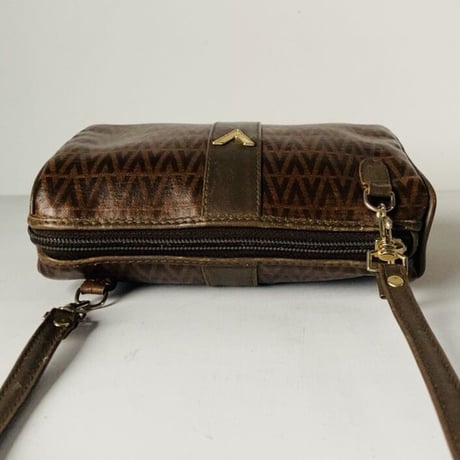 VALENTINO オールドヴァレンチノのミニミニショルダーバッグ  幅約18cmの小さめポシェット ヴィンテージバレンチノ