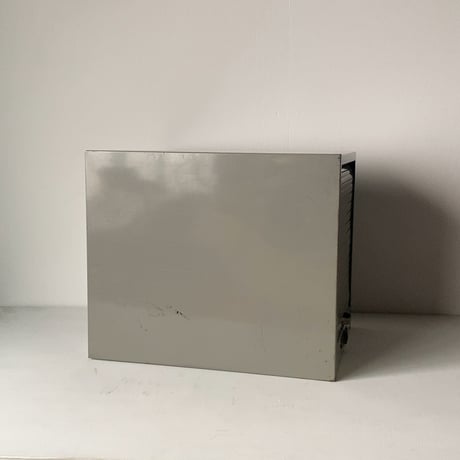 Eureka Steel (ユーレカスチール) ヴィンテージシャッター小引き出し 5杯 引出し グレースチール インダストリアル ジャパンヴィンテージ 鍵有り 完品範疇