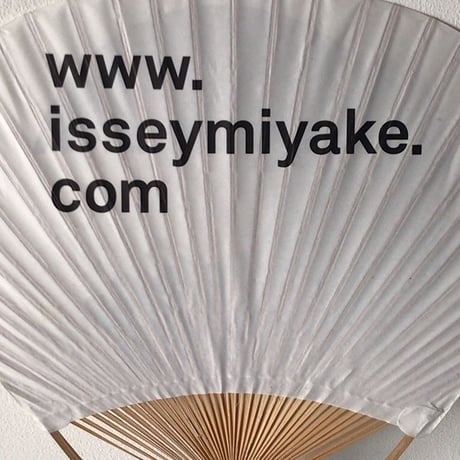 ISSEYMIYAKE イッセイミヤケ 竹のうちわ