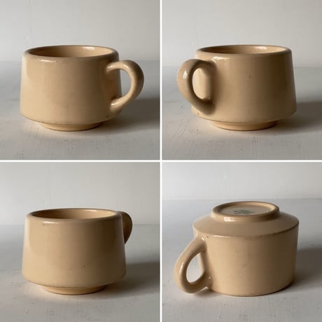 (B)  Wallace  ウォレス. (Desert ware). デザートウェア  ヴィンテージ マグカップ  アメリカ ダイナーマグ 50s 60s made in USA