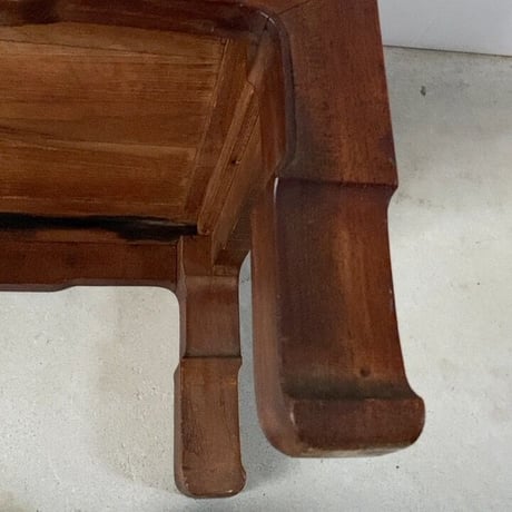 古い小さな木製無垢座卓  幅55cmの極小座卓 小さなお膳 ちゃぶ台 古道具 古家具 ヴィンテージクラフト