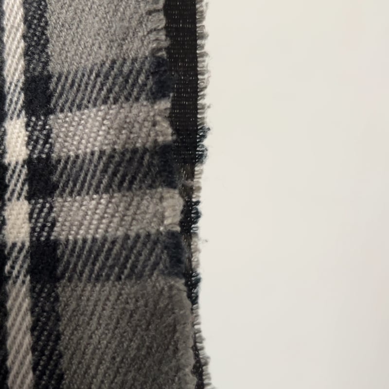 英国製★BURBERRY◎マフラー/ラムズウール/大柄チェック BURBERRY - バーバリーズ ラムウール ショートマフラー 長さ