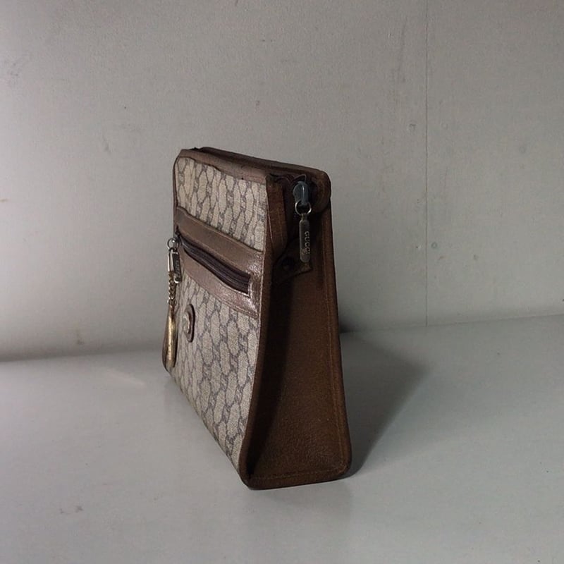 GUCCI グッチ オールドグッチ GGプラスPVCキャンバス/レザー GUCCI グッチ オールドグッチ GGプラスPVCキャンバス/レザー