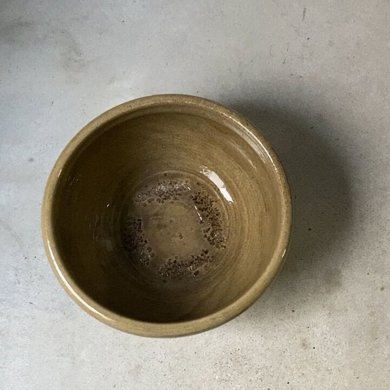 民藝 古道具 平清水焼 こね鉢 メダカ鉢 睡蓮鉢 金魚鉢 ビオトープ 古い甕 幅38cm 民藝甕 古作 波線彫り メダカ鉢 金魚鉢 睡蓮鉢