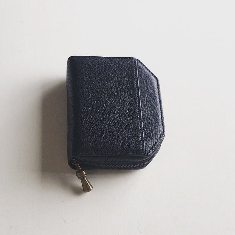 POSTALCO Kettle Zipper Wallet Small | Navy ポスタ