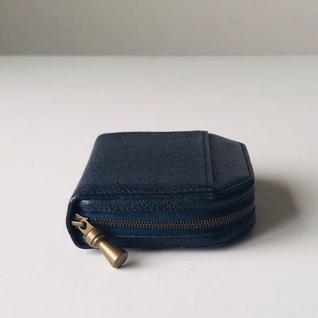 POSTALCO Kettle Zipper Wallet Small | Navy  ポスタルコ ケトルジッパーウォレット スモール  ネイビー(紺)  中古極美品