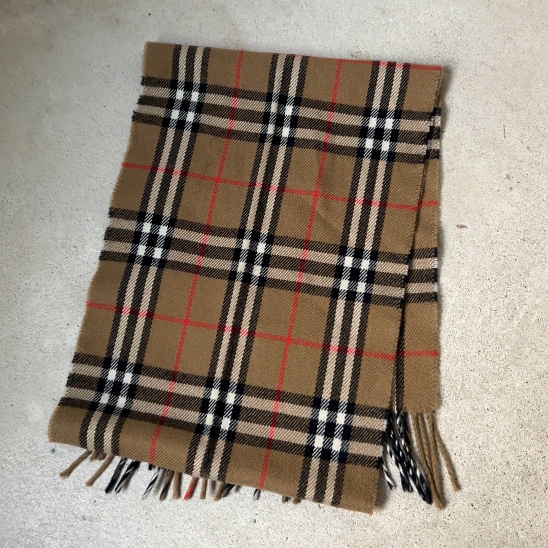 BURBERRYS バーバリーズ LAMBSWOOL 100% ラムウール マフラー BURBERRYS バーバリーズ LAMBSWOOL 100% ラムウール マフラー