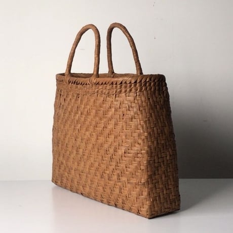 山葡萄かごバッグ   ラージサイズ  中古美品
