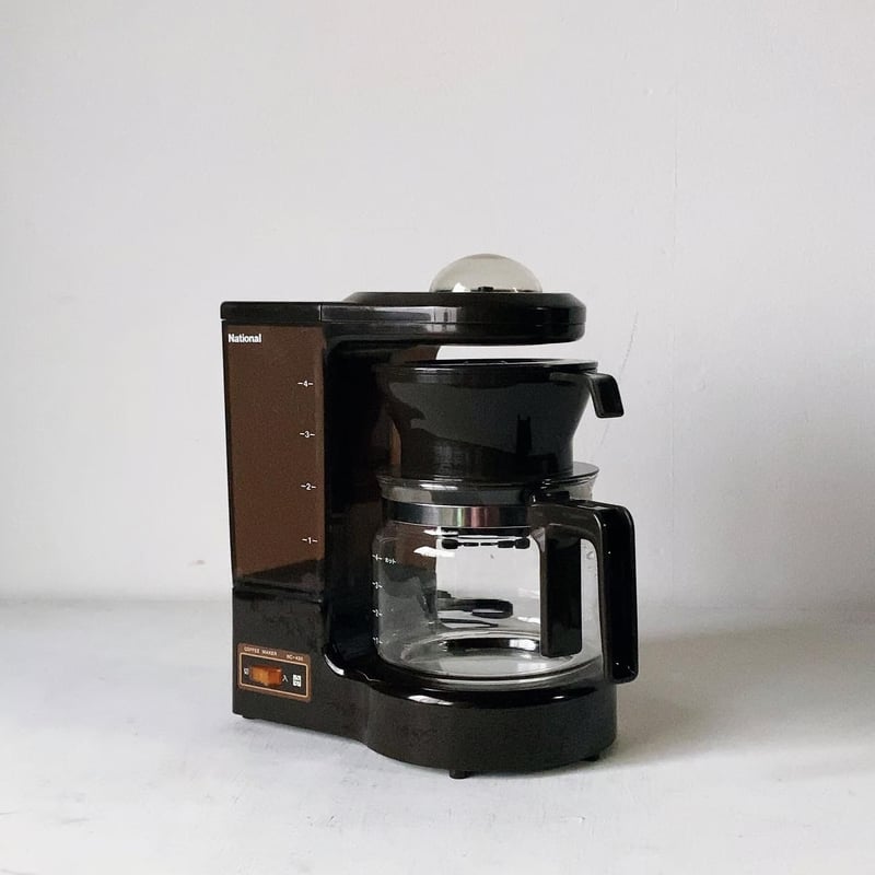 National ナショナル コーヒーメーカー N423 ドリップ式 80s 90s ヴ