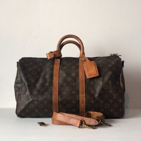 LOUIS VUITTON ルイヴィトン  モノグラム  キーポル45 バンドリエール  M41418  ヴィンテージ 80s  2way ボストンバッグ  鞄  made in france