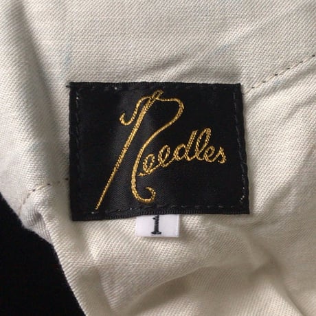 ネペンテス(needles・ニードルス) H.D. PANT  ヒザデルパンツ デニム  ペインターパンツタイプ　レディース  サイズ 1  中古極美品