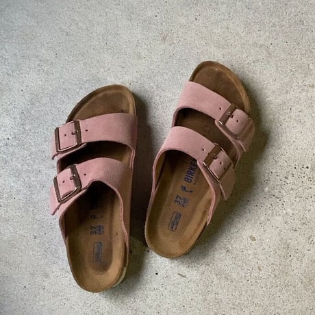 BIRKENSTOCK [ビルケンシュトック] Arizona/アリゾナ 2021年製 ダークピンク size 37 (24cm) 使用頻度浅め 中古美品範疇