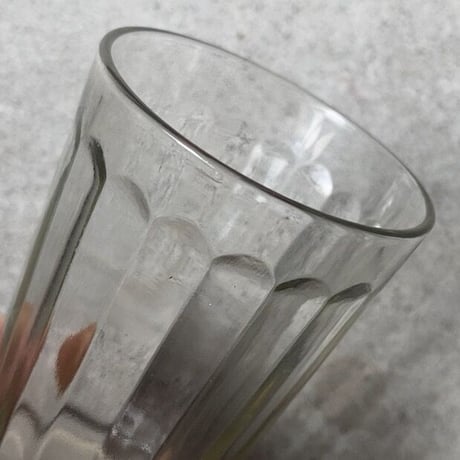 昭和期アンカーグラス 小サイズ  高さ約9cm  SGF刻印  MADE IN JAPAN  気泡ガラス ヴィンテージグラス