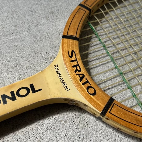 ROSSIGNOL ロシニョール  STRATO TOURNAMENT ストラト トーナメント ヴィンテージ ウッドテニスラケット made in USA（オリジナルカバー付き）