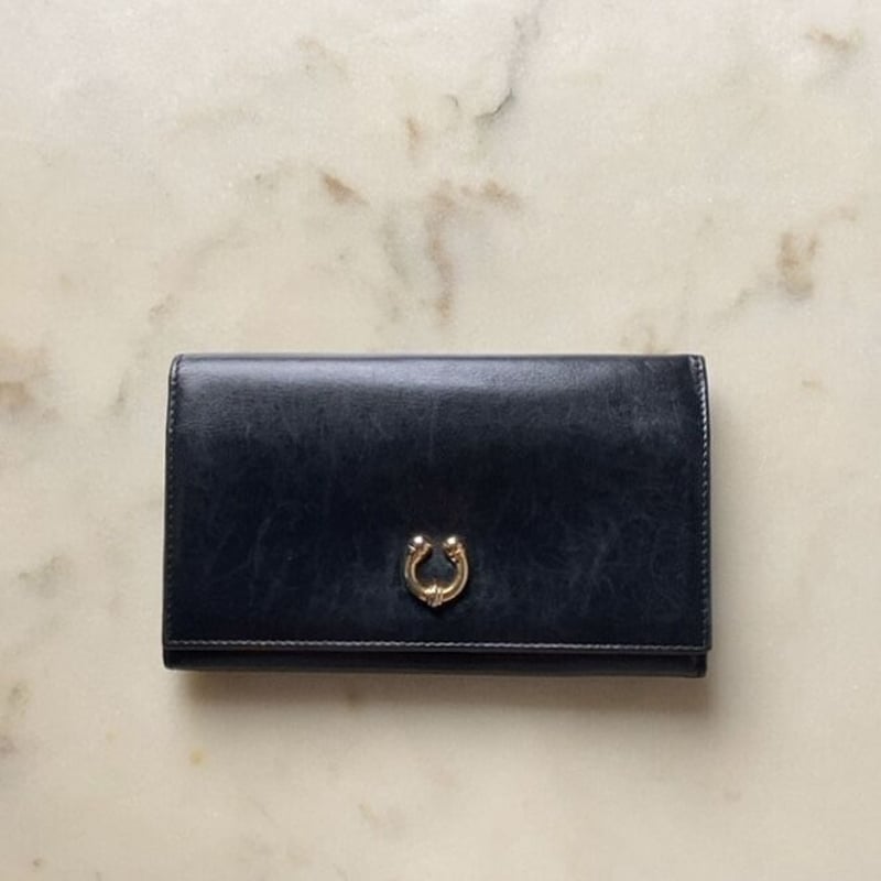 GUCCI オールドグッチ ロングウォレット ホースシューゴールド GUCCI オールドグッチ ロングウォレット ホースシューゴールド