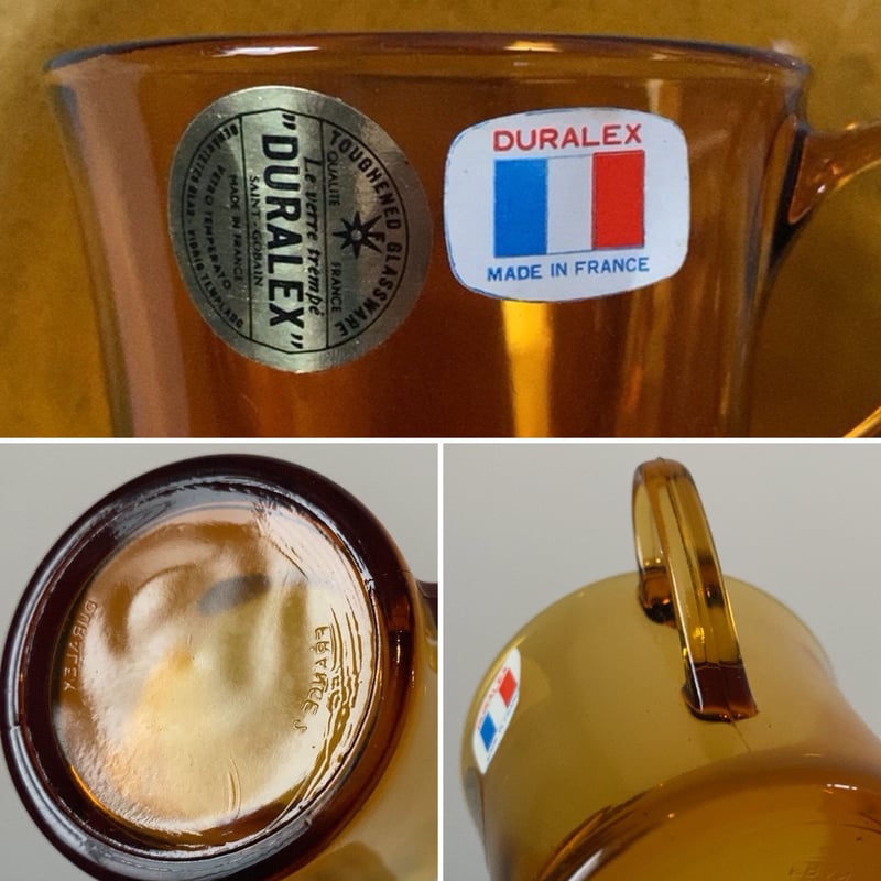 DURALEX デュラレックス 1970年代 ヴィンテージ カップ&ソーサー DURALEX デュラレックス 1970年代 ヴィンテージ カップ&ソーサー