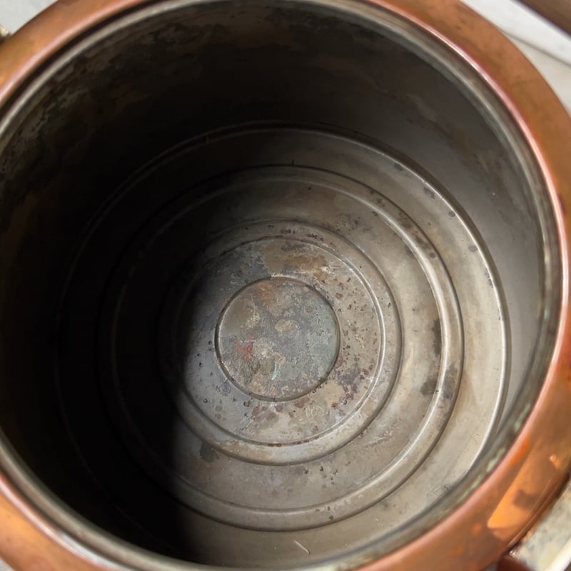 GLINTCOPPER グリントカッパー ヴィンテージ純銅ケトル 2.0L 木製無垢