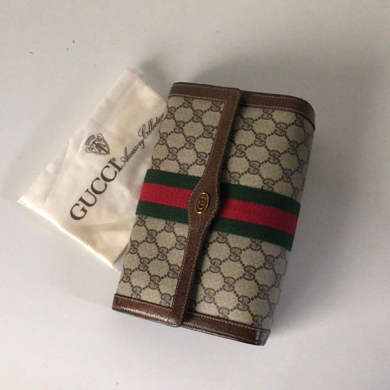 GUCCI オールドグッチ セカンドバッグ クラッチバッグ GG柄