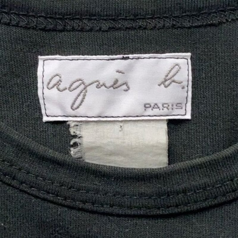 archive agnes.b black l/s ロンt カットソー プリント 90s AGNES B. HOMME ロンT Lizard プリント ブラック - メルカリ