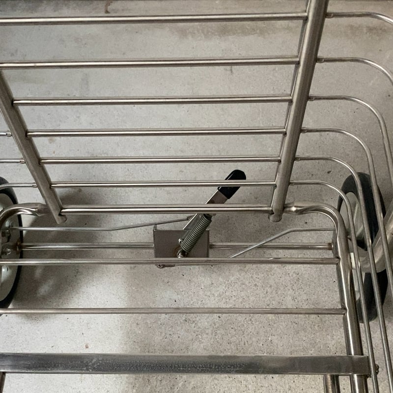 富田工業株式会社 ショッピングカート SC-01 ステンレス製