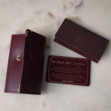 Cartier カルティエ  マストライン  キーケース  6本  ヴィンテージ  ほぼデッドストック